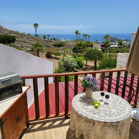 Private Pool Bbq Air Conditioning Stunning Ocean View Vakantiehuis Costa Adeje (Tenerife)