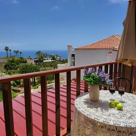 Private Pool Bbq Air Conditioning Stunning Ocean View Vakantiehuis Costa Adeje (Tenerife)